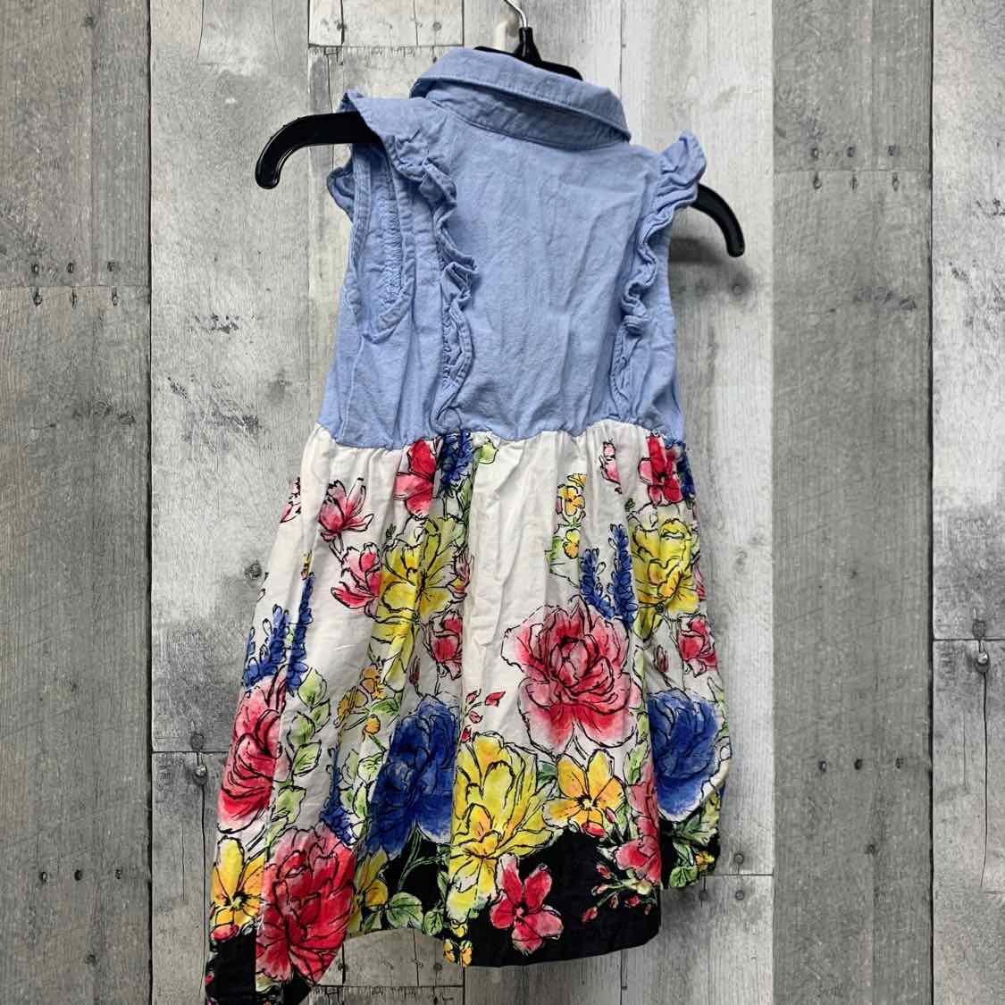 Size 18 Months Denim/White Penelope Mack Dress
