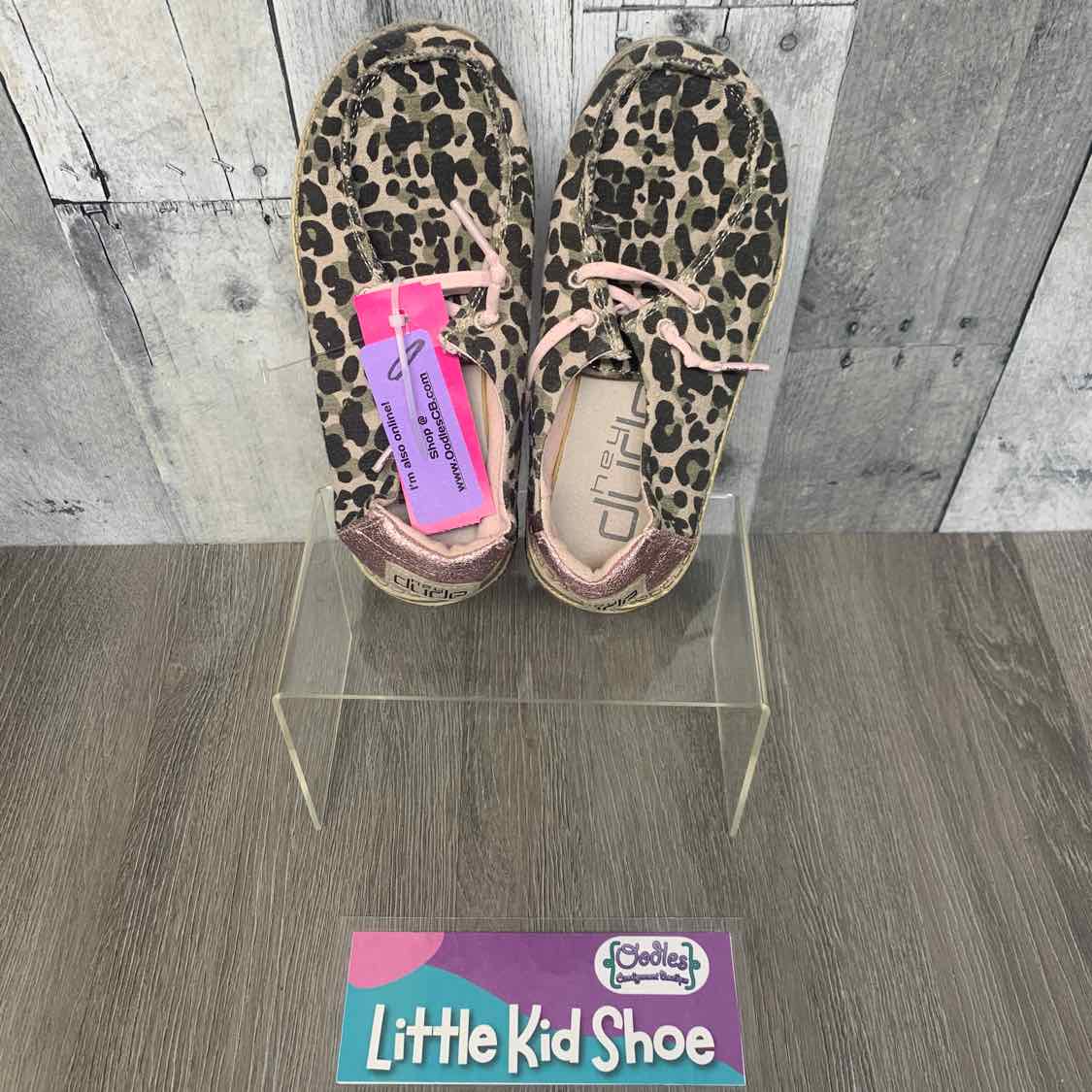 Size 11 Pink/Tan Hey Dude Loafers