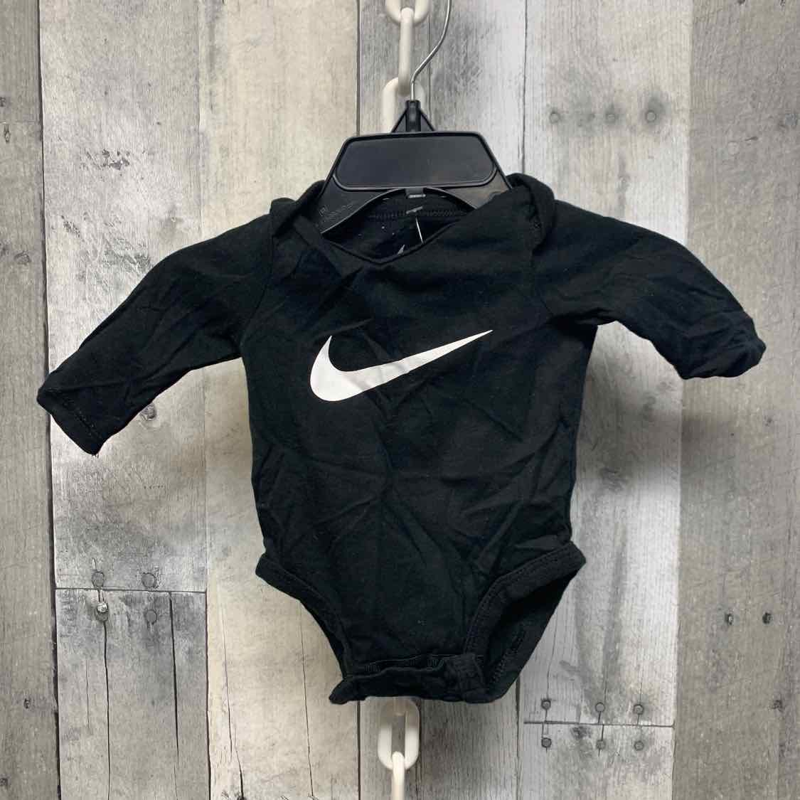 Size Newborn Black Sport Brand Bodysuit