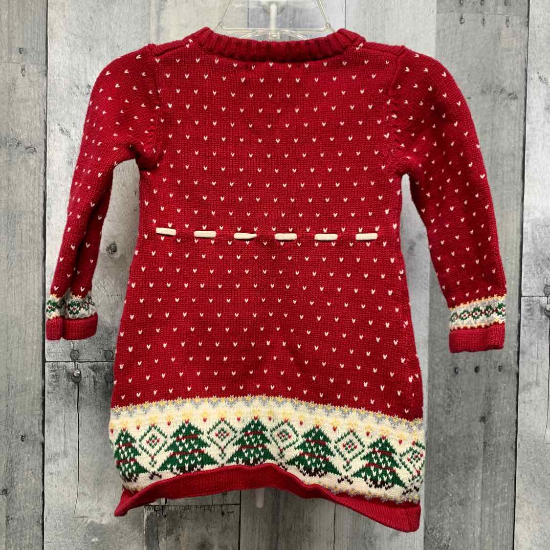 Size 12 Months Red/White Maggie & Zoe Dress