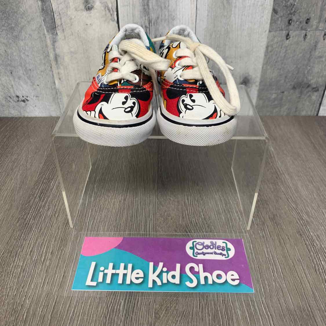 Size 4 Red/Green Vans Sneakers