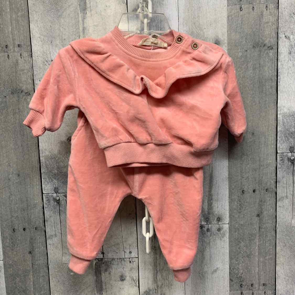 Size 3-6 Months Pink Jessica Simpson Shirt/Pants