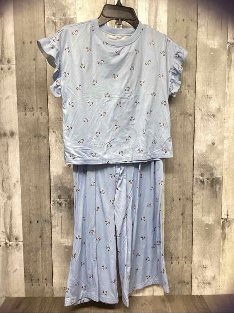 Size 8 Blue Print Carter's 2pc PJs - OodlesCB
