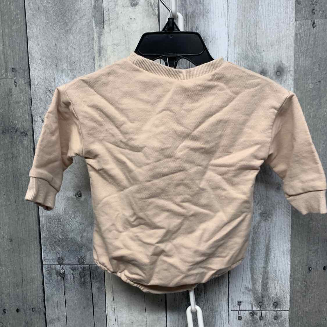 Size 3 Months Tan Graphic B Brand Romper