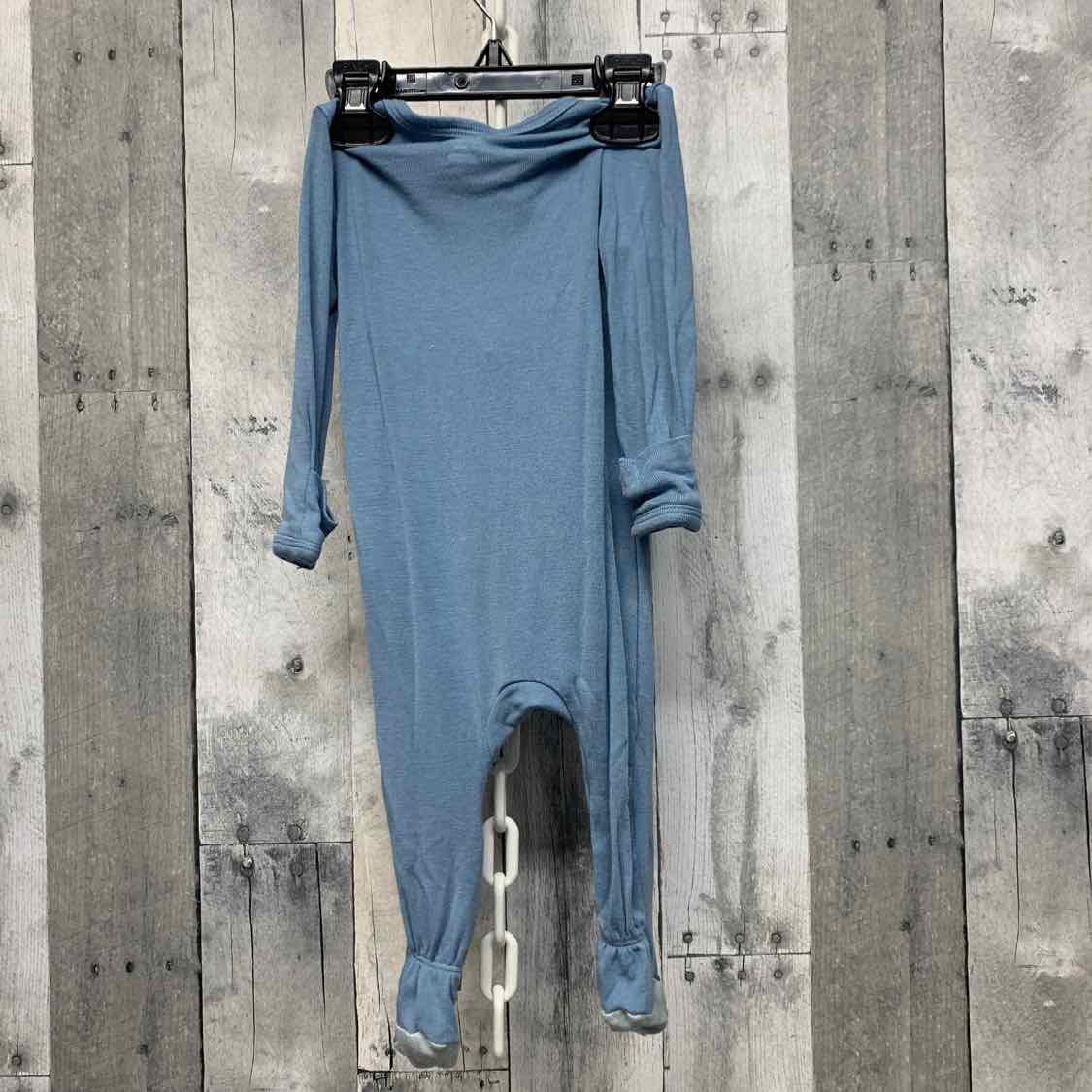 Size 3-6 Months Blue Cloud Island Footy PJs