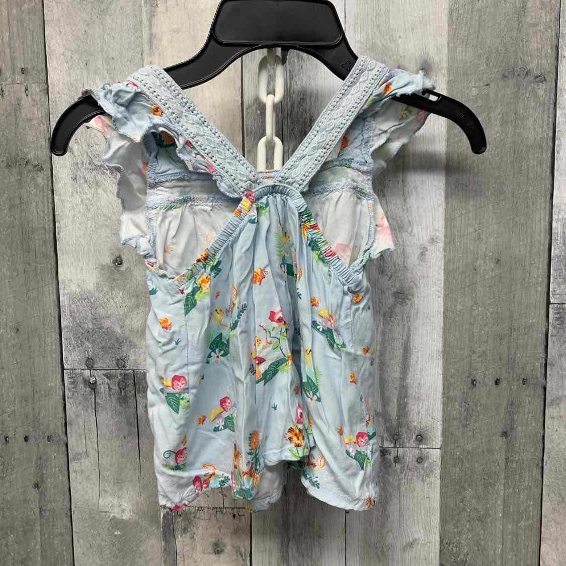 Size 4T Blue Graphic Disney Tank Top
