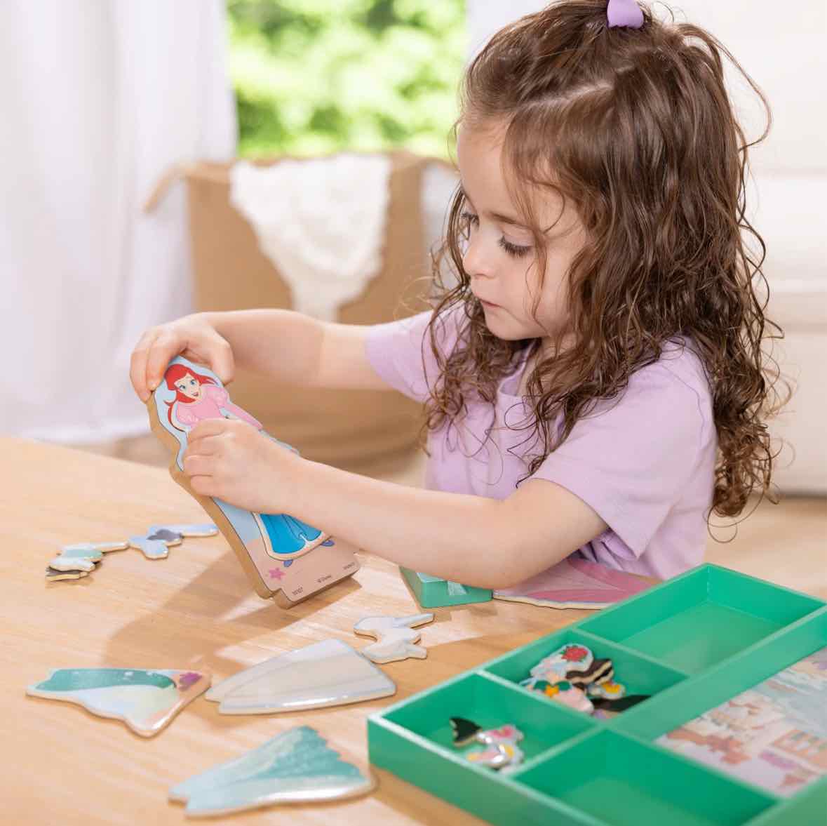 Melissa & Doug Ariel Wooden Magnetic Dress-Up