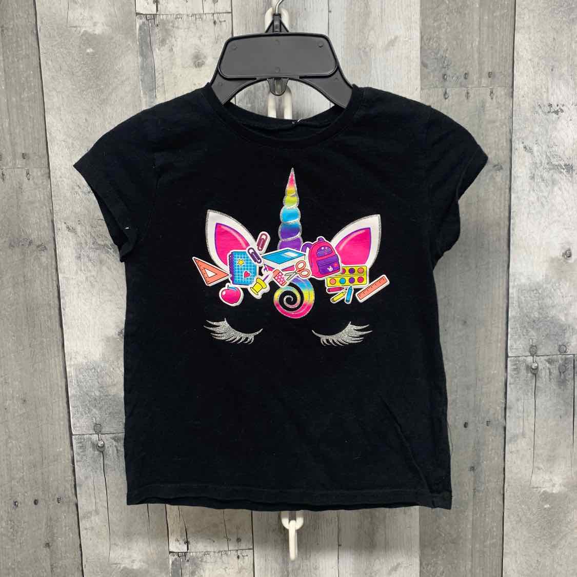 Size 5/6 Black Graphic Children's Place T Shirt