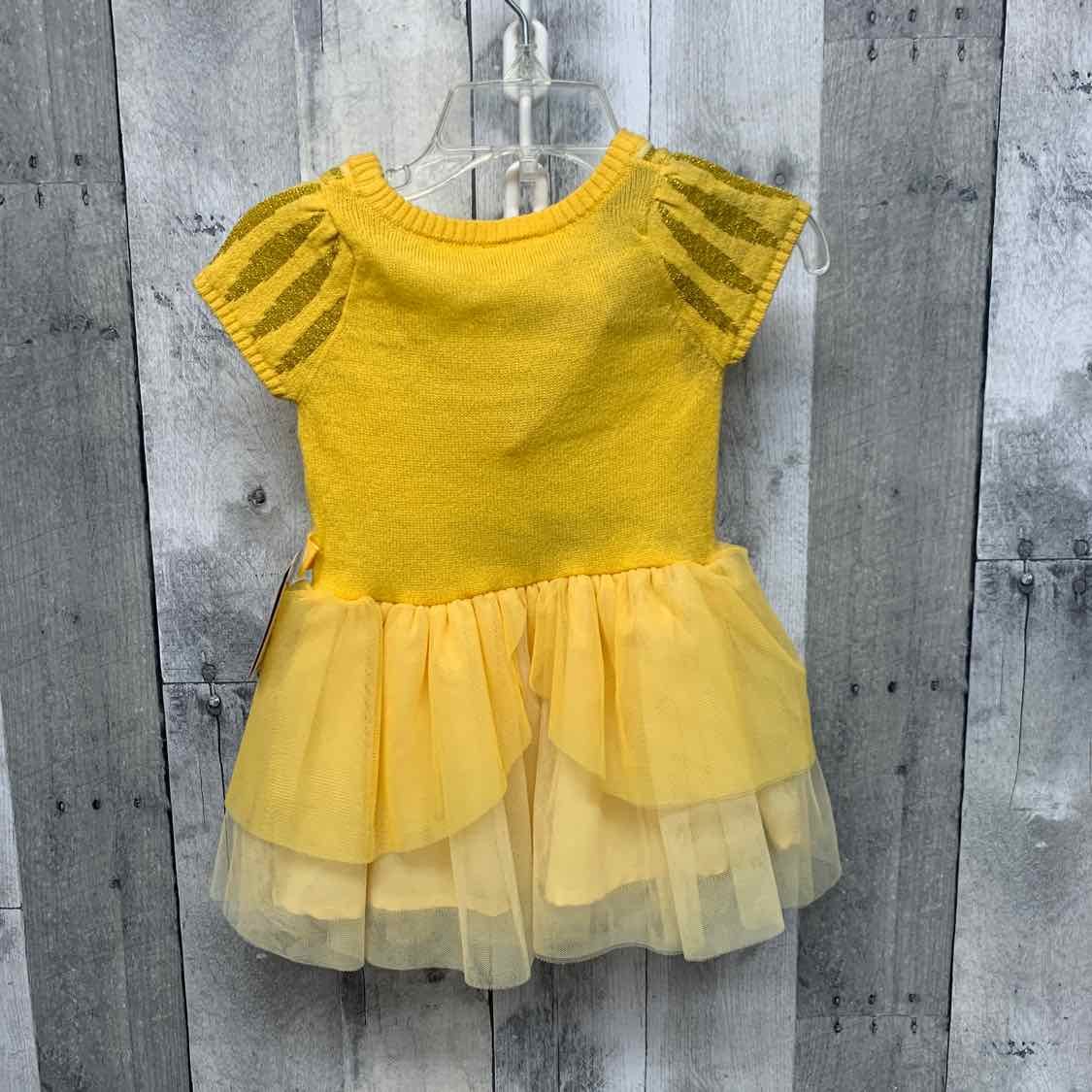 Size 12 Months Yellow Disney Dress