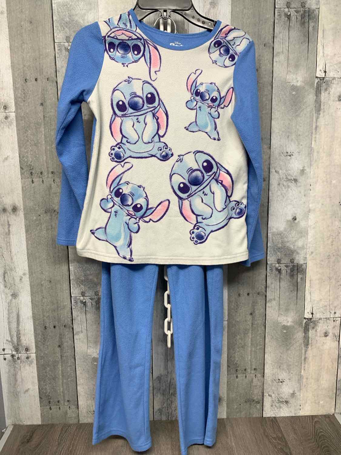 Size Large Blue/White Disney 2pc PJs