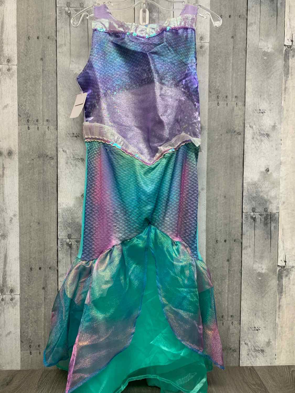 Disney Teal/Purple Size 7/8 Halloween Costume - Big Kid