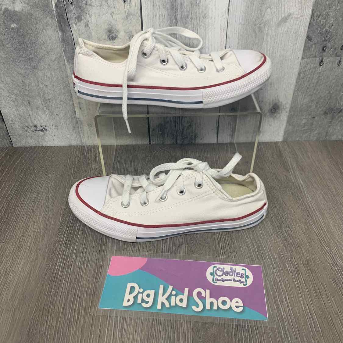 Size 1 White Converse Sneakers