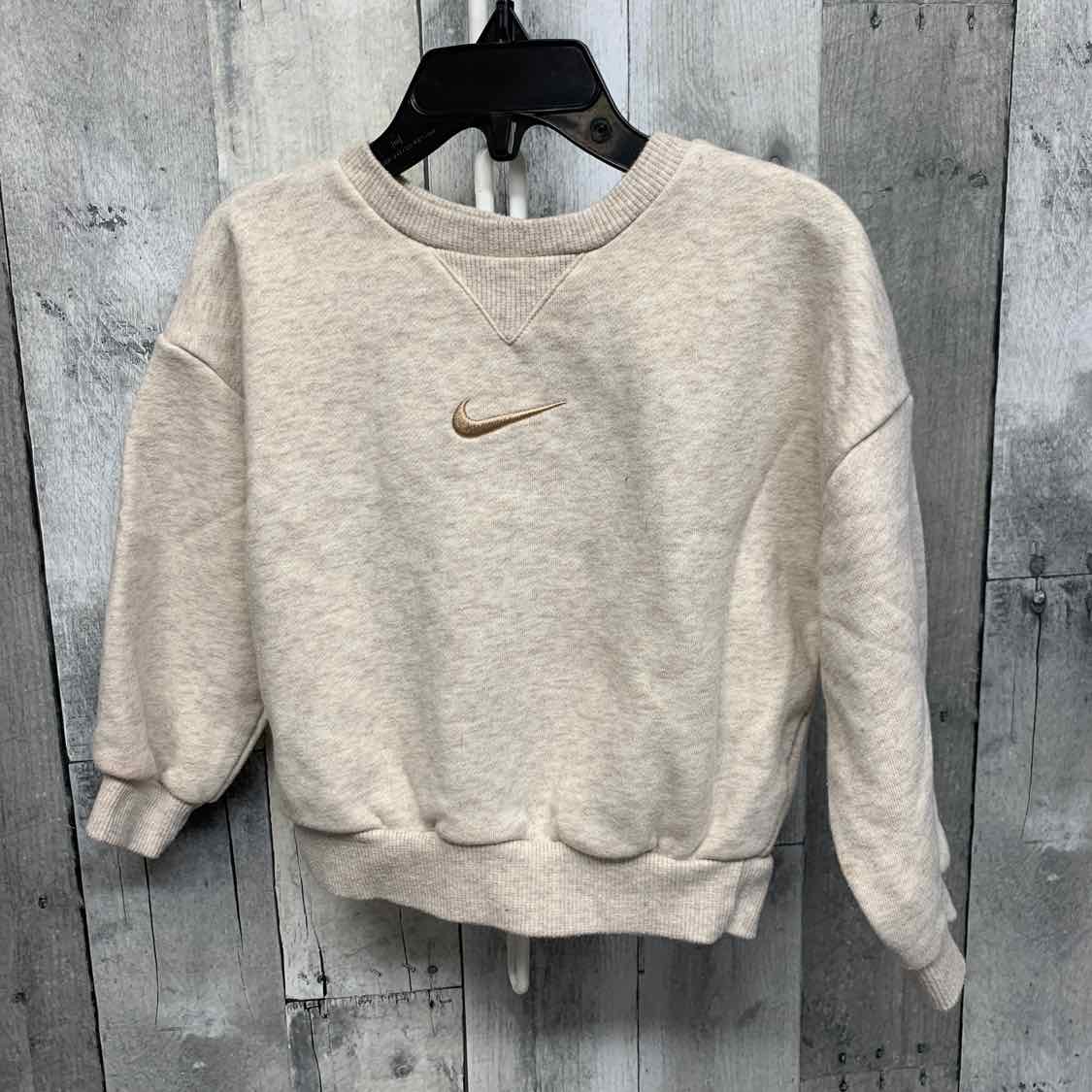 Size 2T Tan Sport Brand Sweat Shirt