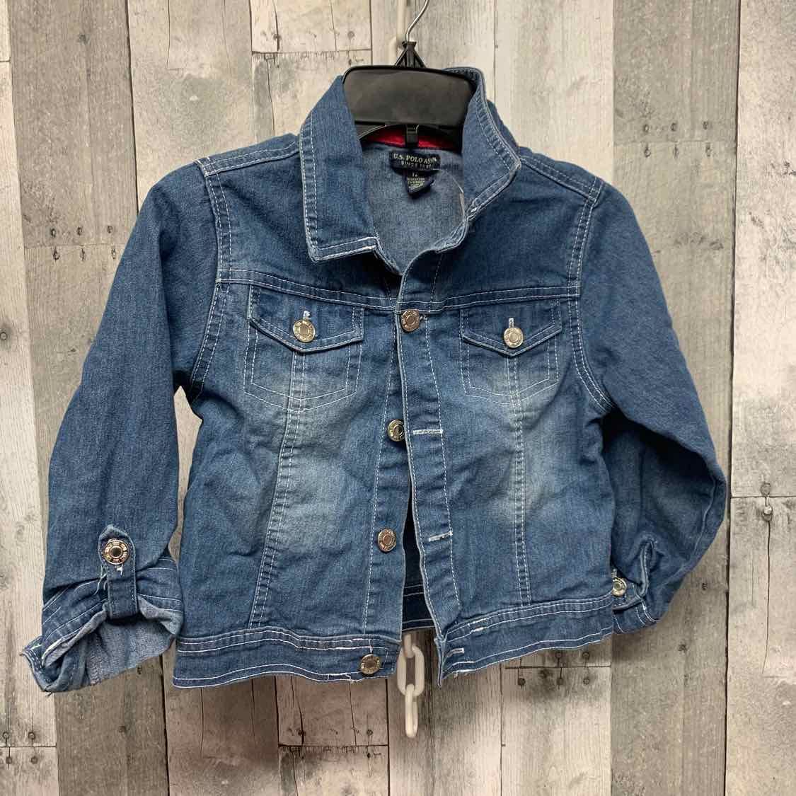 Size 12 Denim US Polo Light Jacket
