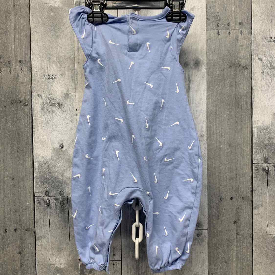 Size 6 Months Blue Print Sport Brand Romper