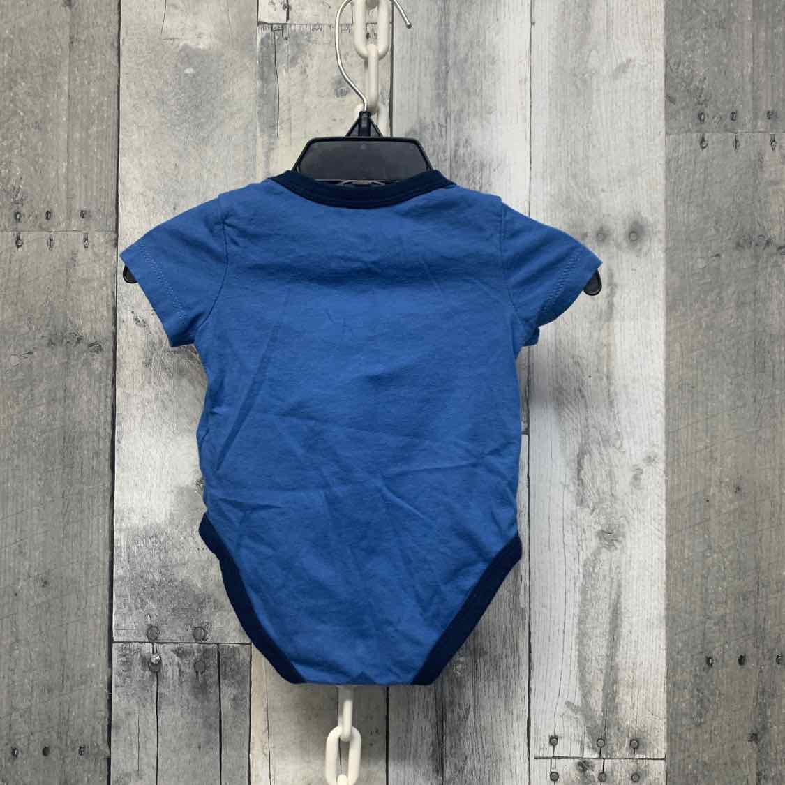 Size 3 Months Blue Sport Brand Bodysuit