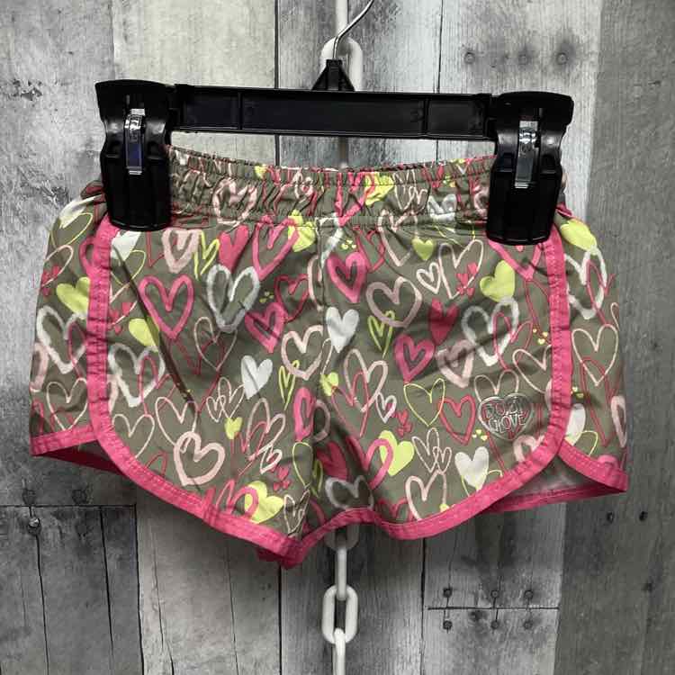 Size 5 Green/Pink Body Glove Shorts - Athletic - OodlesCB