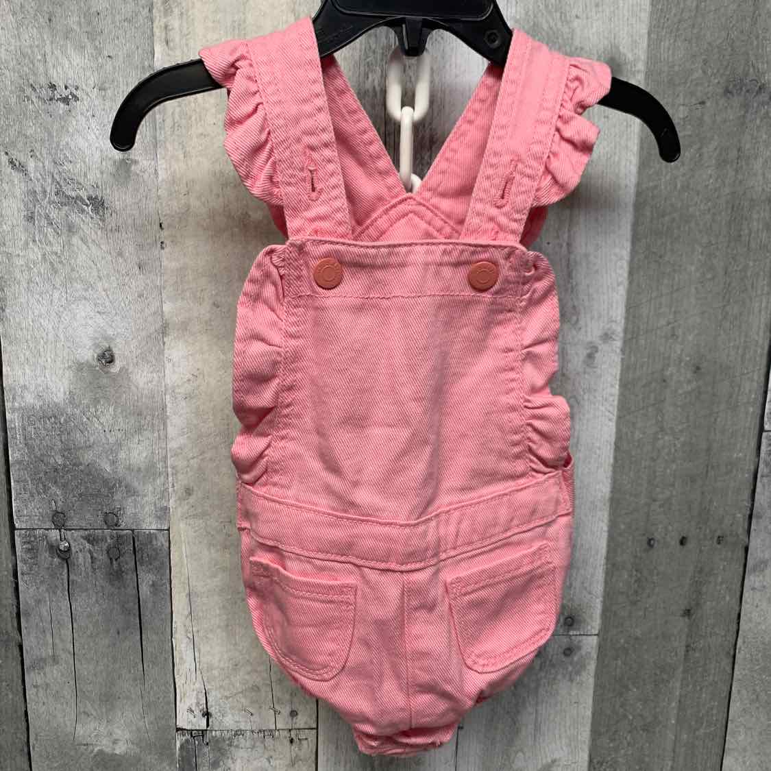 Size 12-18 Months Pink Old Navy Overalls