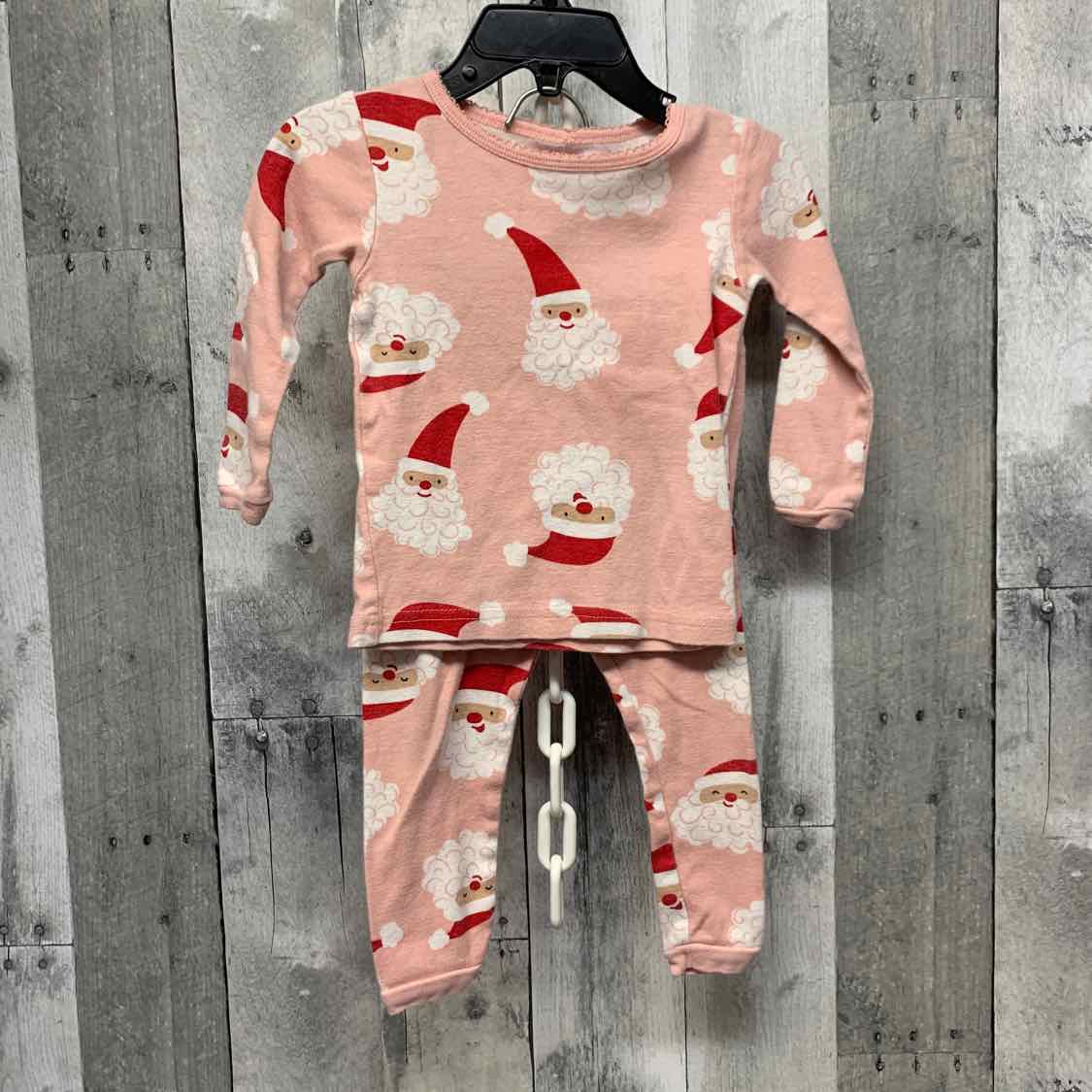 Size 18 Months Pink Print Just One You 2pc PJs