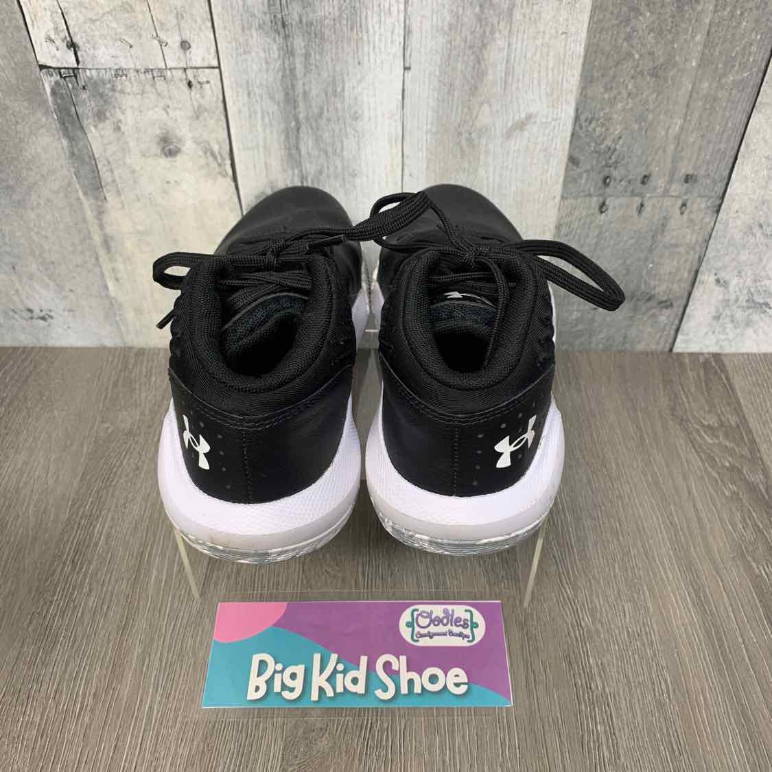 Size 3 Black/Gray Sport Brand Sneakers