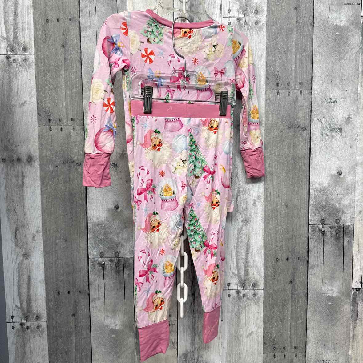 Size 3T Pink Print Boutique Brand 2pc PJs