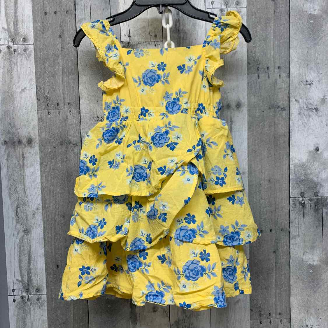 Size 6 Yellow/Blue Tommy Bahama Dress - OodlesCB