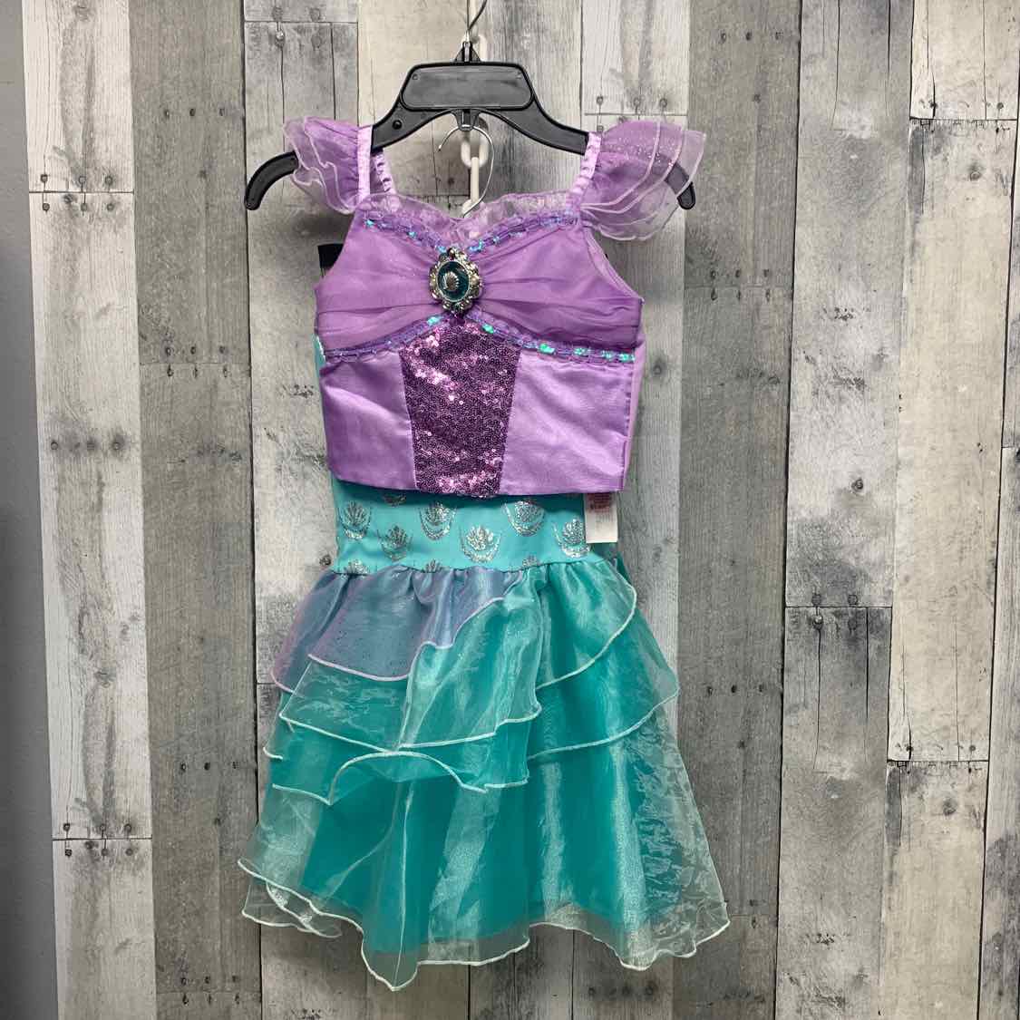 Disney Store Purple/Teal Size 5/6 Halloween Costume - Little Kid