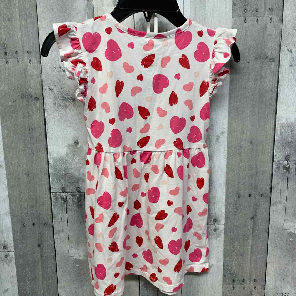 Size 5 White/Red Okie Dokie Dress - Knit