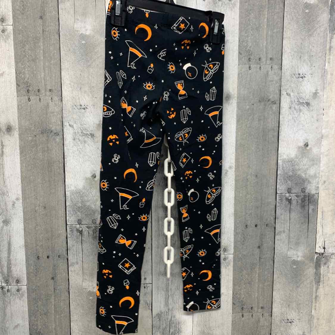 Size 7/8 Orange/Black Cat & Jack Leggings