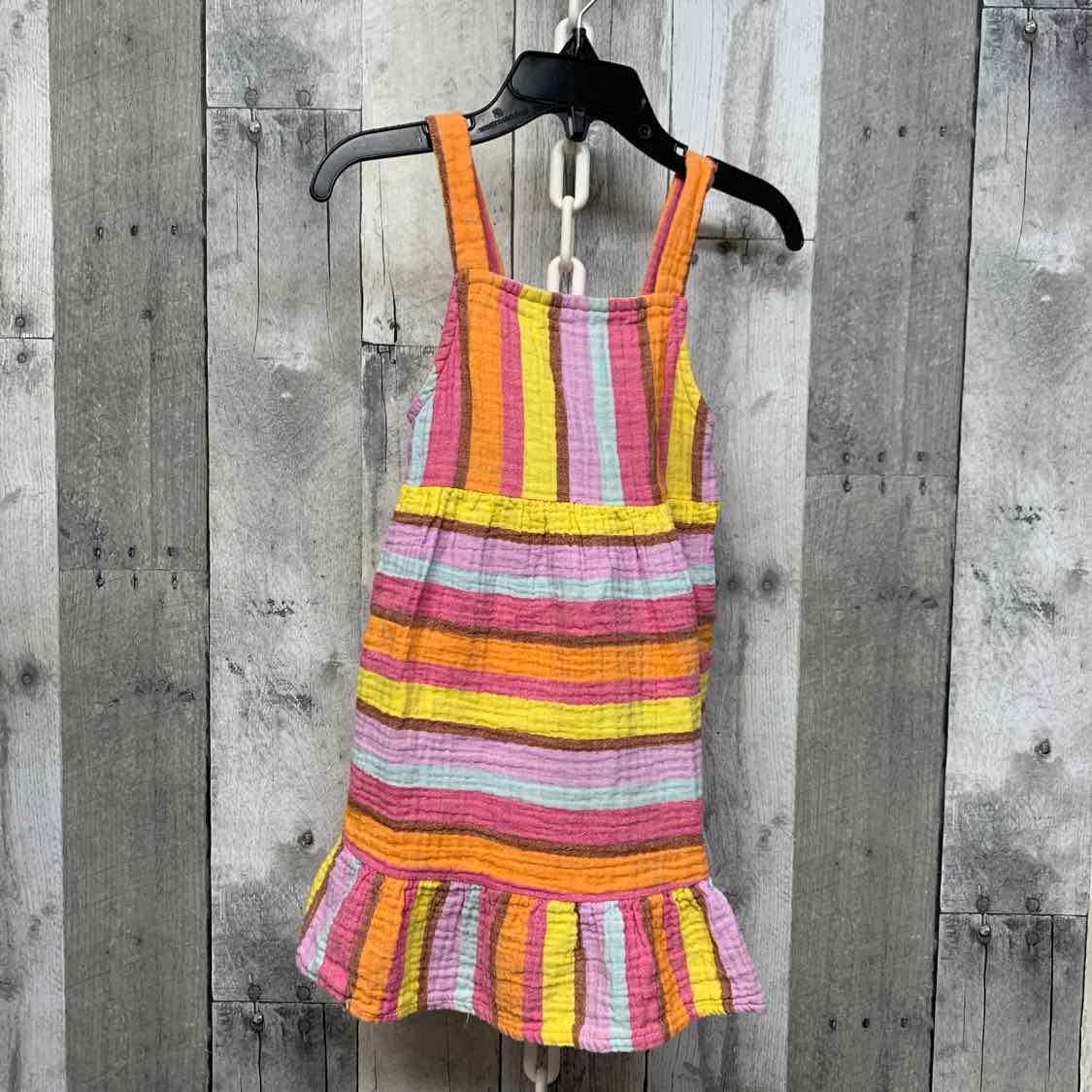 Size 3T Pink/Yellow Cat & Jack Dress