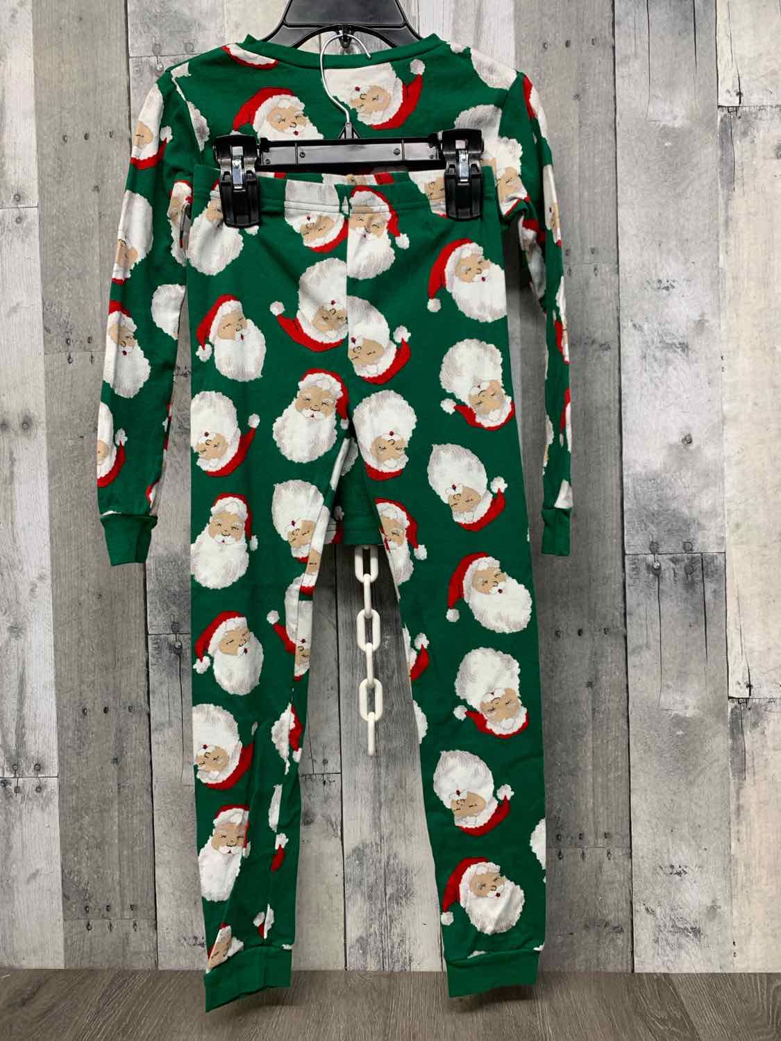 Size 10 Green Print Just One You 2pc PJs