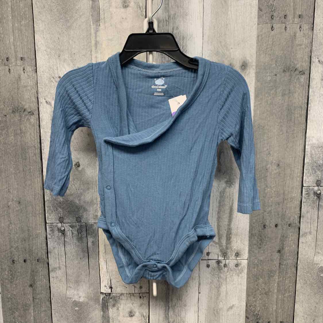 Size 6-9 Months Blue Cloud Island Bodysuit