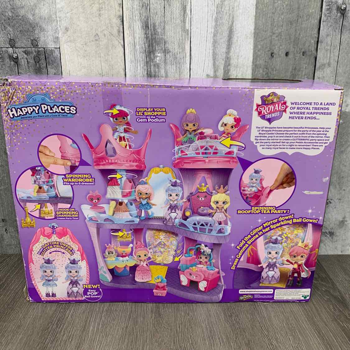 Shopkins Purple Misc Playset