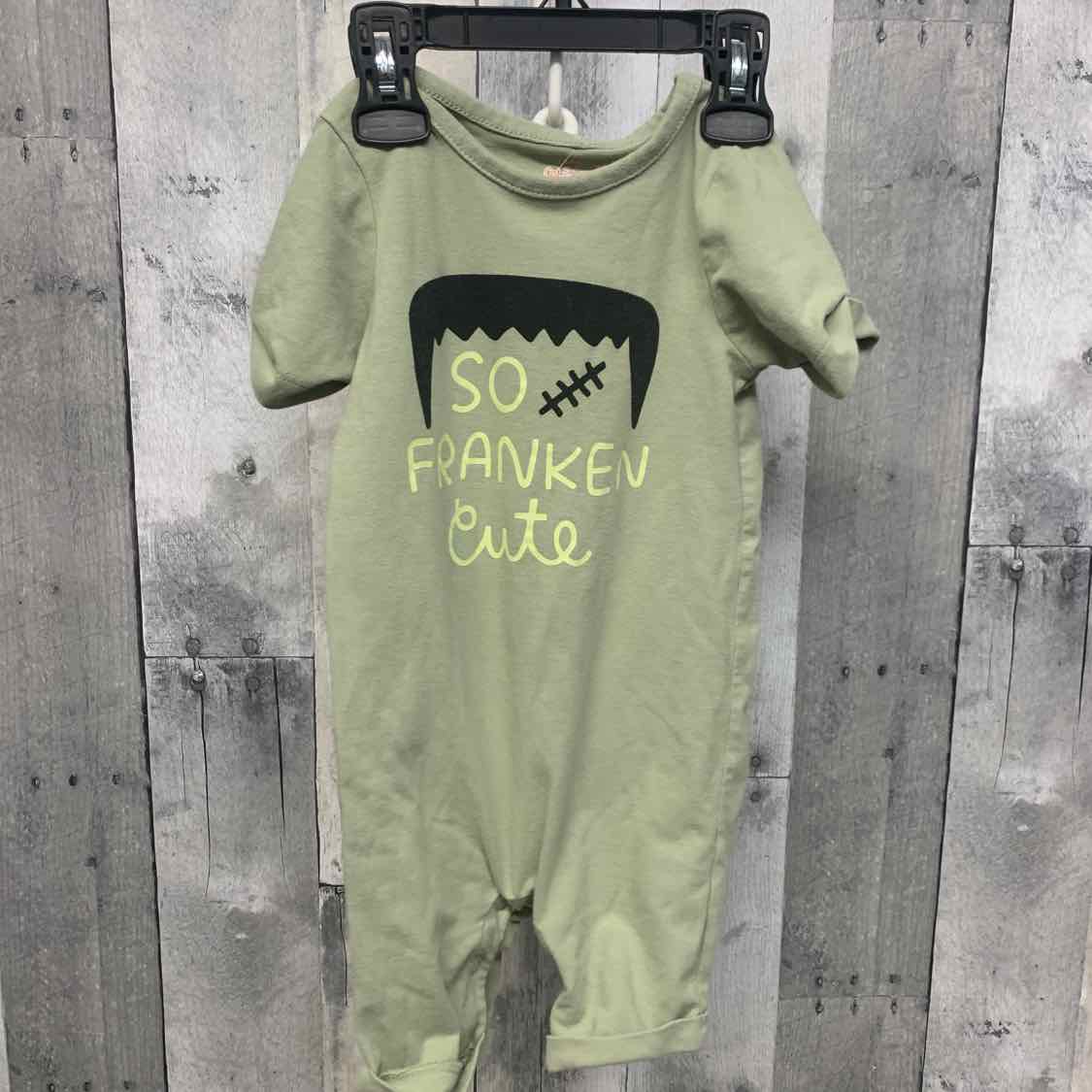 Size 18 Months Green Cat & Jack Romper