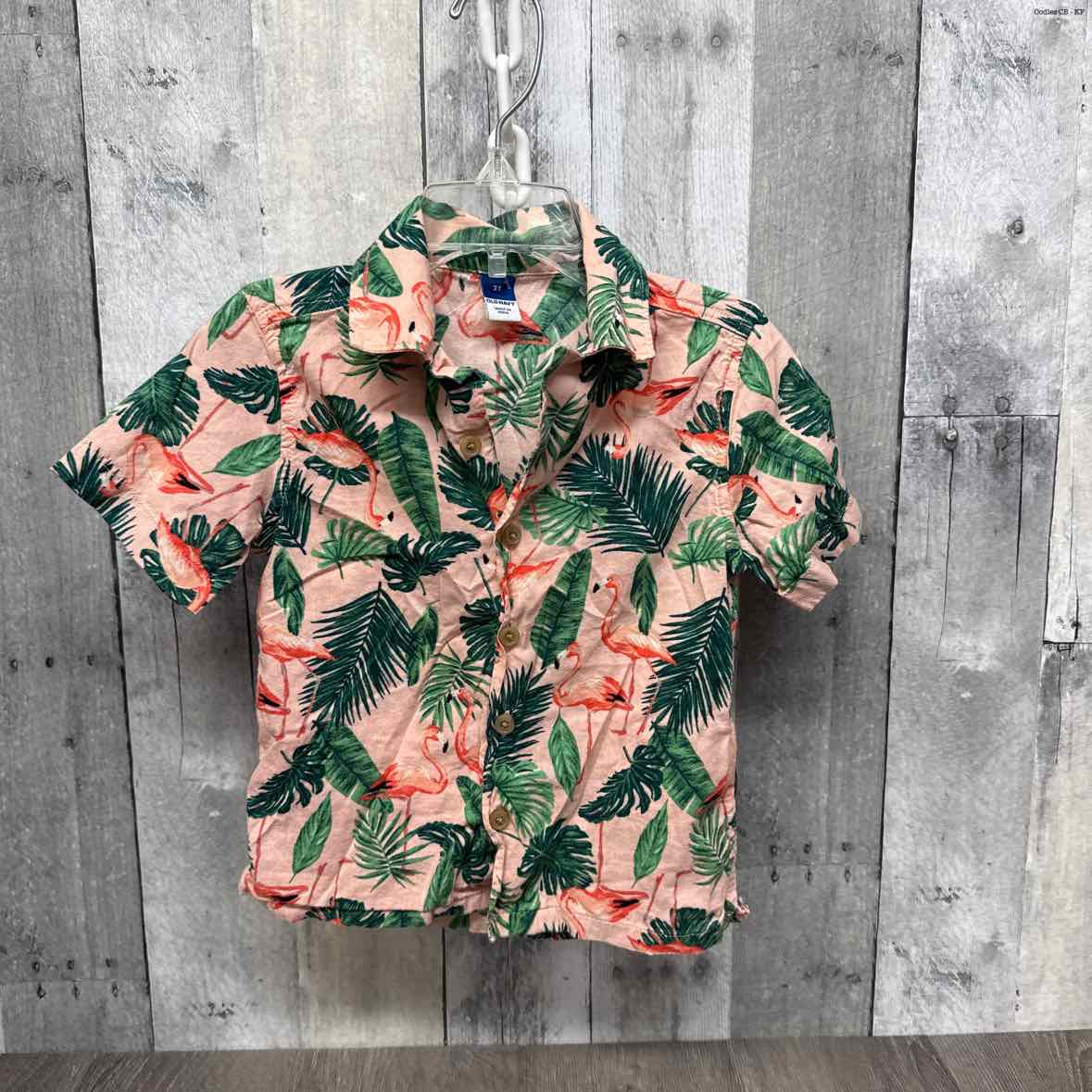 Size 3T Pink Graphic Old Navy T Shirt