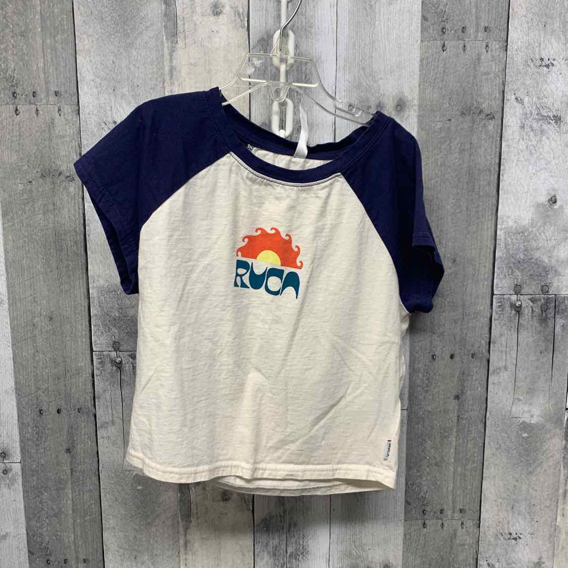 Size Small White/Navy B Brand T Shirt