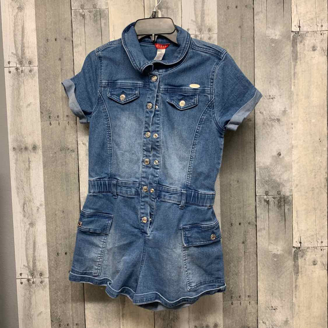 Size 14 Denim Guess Romper