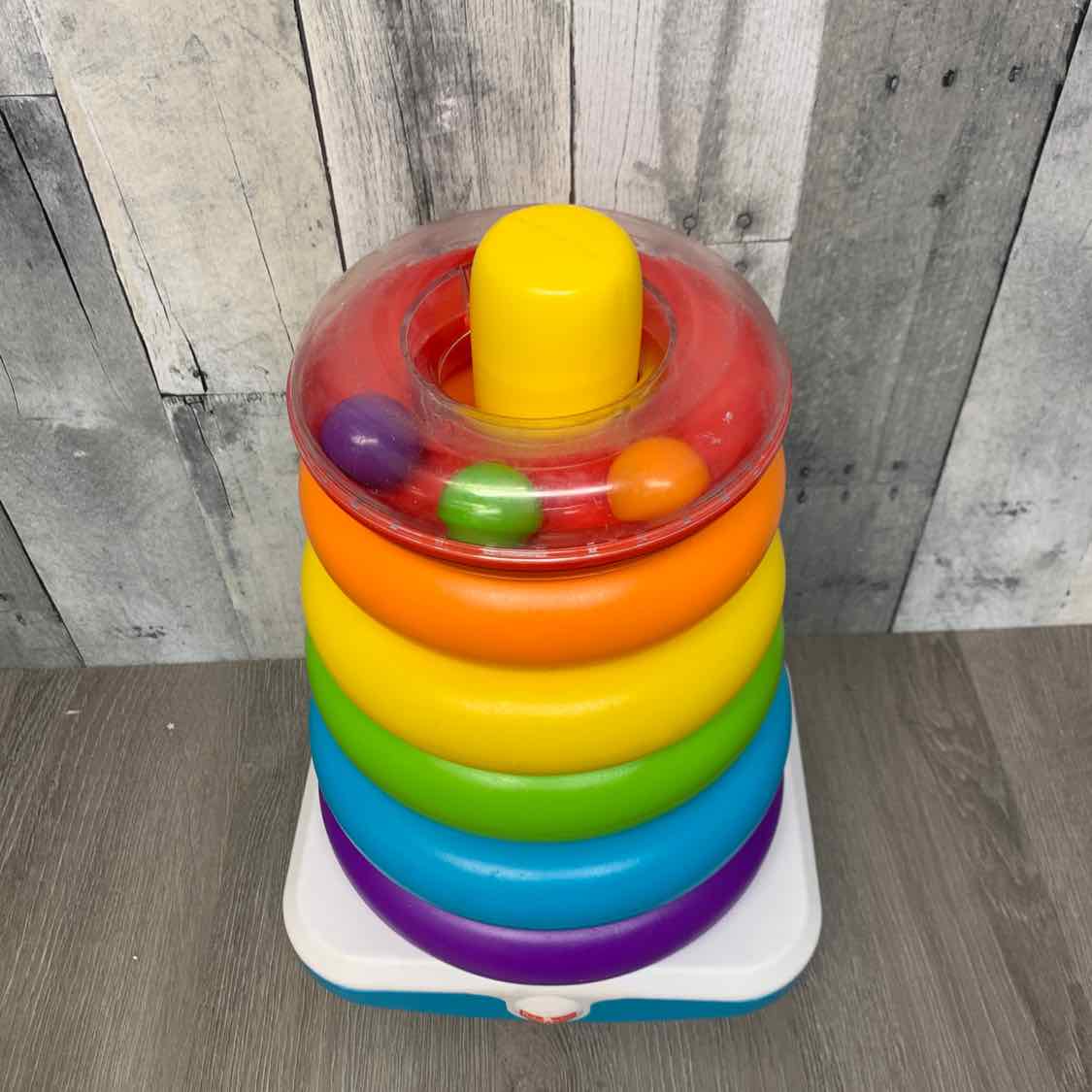 Fisher Price White/Red Stacking Toy