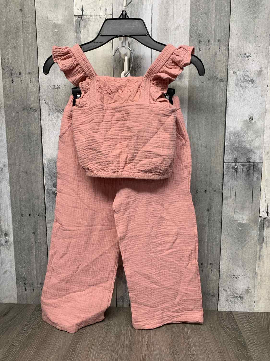 Size 4T Pink BearPaw Shirt/Pants