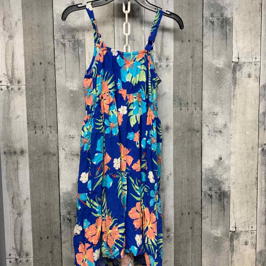 Size 10/12 Blue Floral Print Children's Place Dress