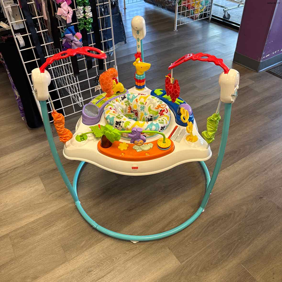 Fisher Price White/Blue Jumperoo