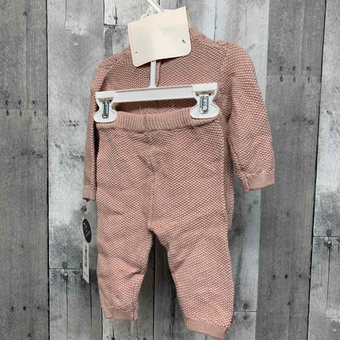 Size 3-6 Months Pink Nicole Miller Shirt/Pants
