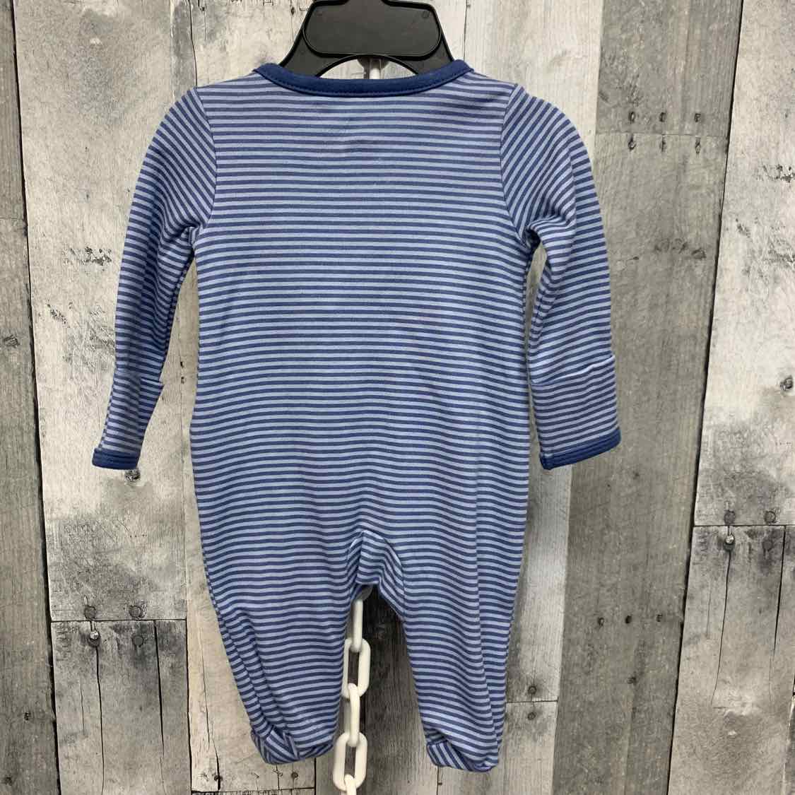 Size Newborn Blue Just One You Footy PJs