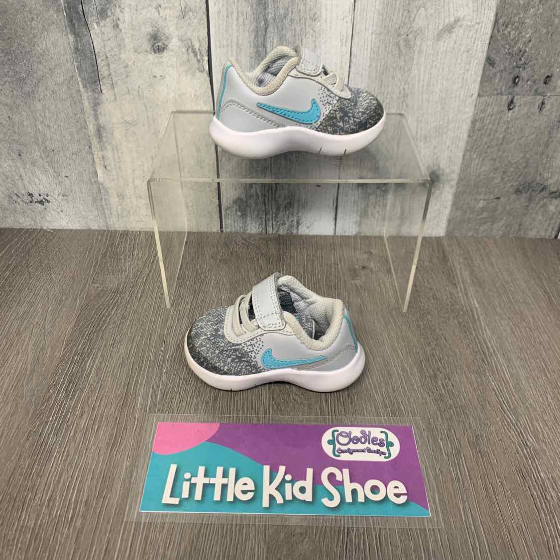 Size 2 Gray/Black Sport Brand Sneakers