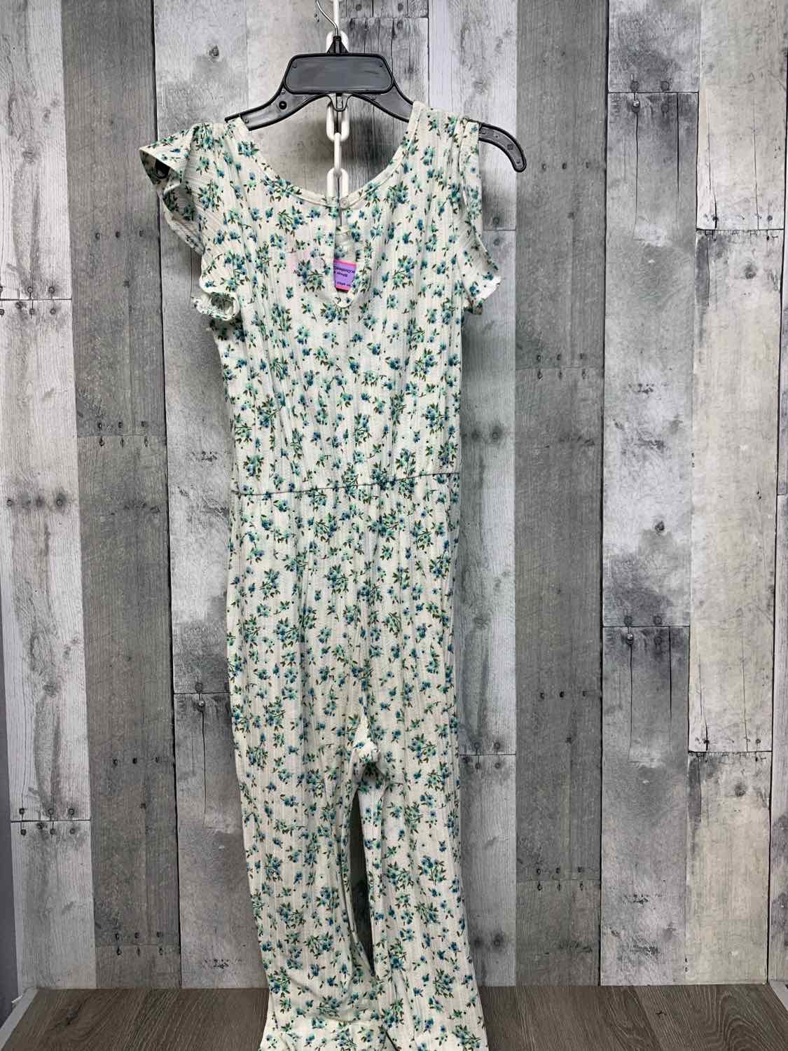 Size 12 White/Blue 2 Hip Romper