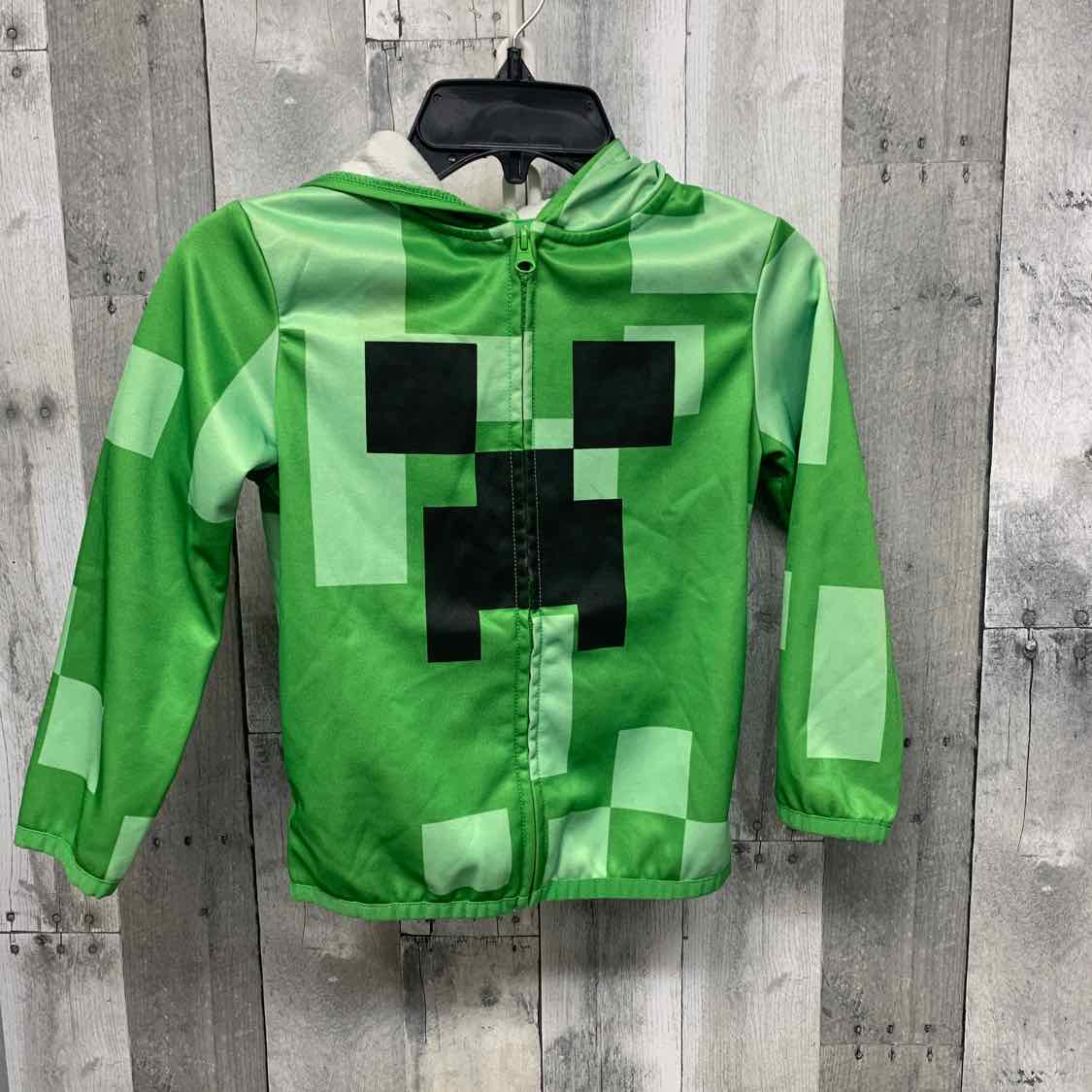 Size 4 Green Print Jumping Beans Light Jacket