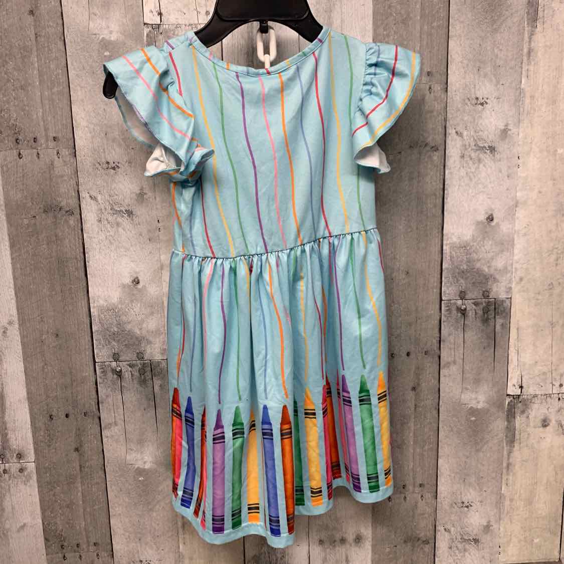 Size 5/6 Blue Print Boutique Brand Dress
