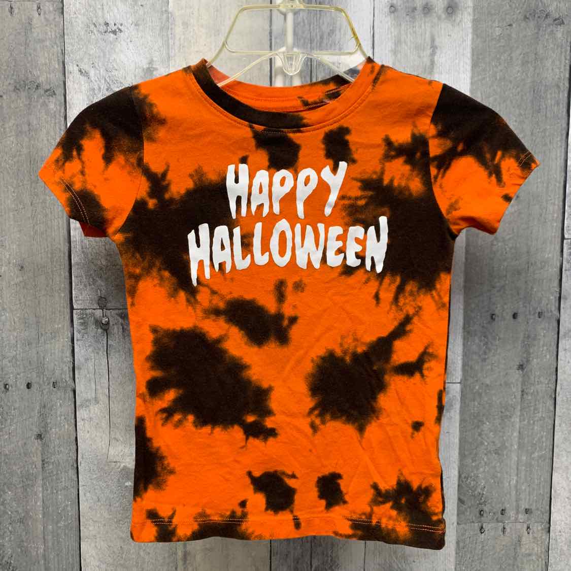 Size 4/5 Black/Orange Holiday Brands T Shirt