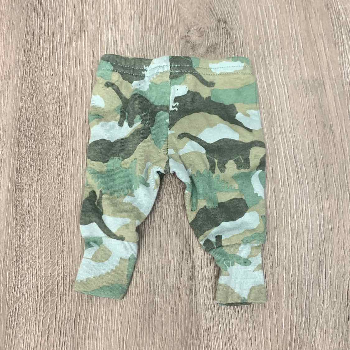Size Preemie Green Camo Child of Mine Athletic Pants - OodlesCB