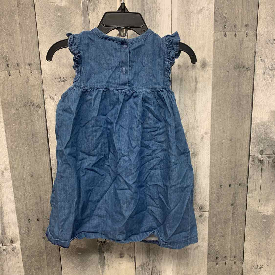 Size 3T Denim Graphic John Deere Dress